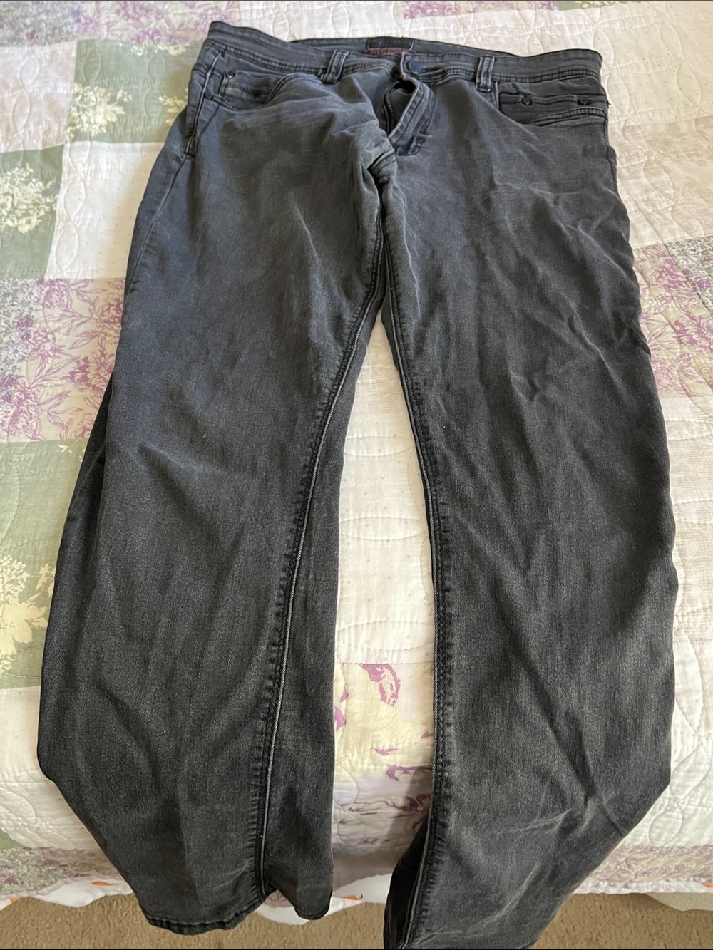 Men's Black Jeans - Classic Straight Fit